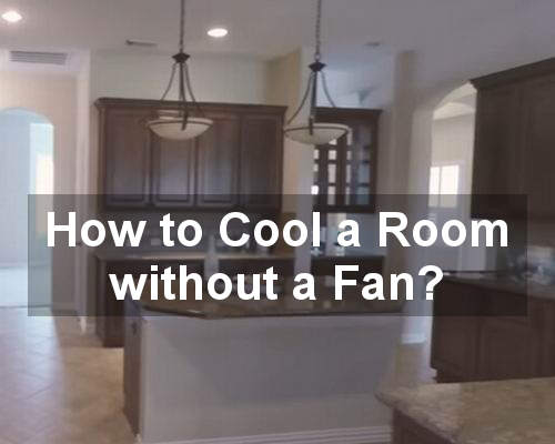how to cool a room without a fan