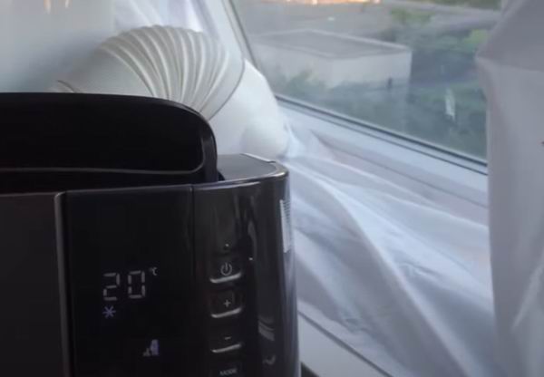 do portable air conditioner filter wildfire smoke